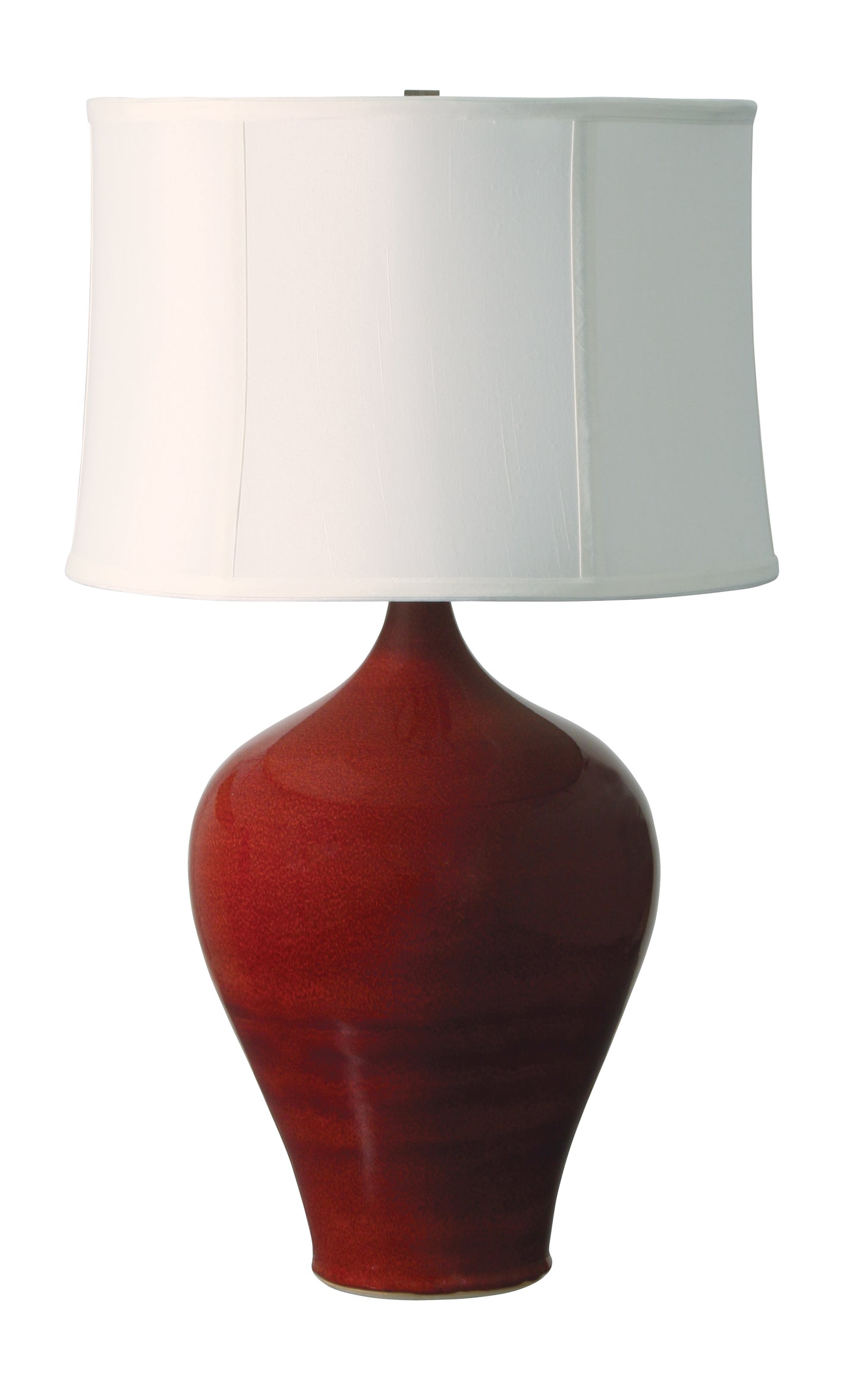 House of Troy Scatchard 25" Stoneware Table Lamp in Copper Red GS160-CR