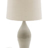 House of Troy Scatchard 27" Stoneware Table Lamps in Gray Gloss