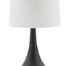 House of Troy Scatchard 22.5" Stoneware Table Lamps in Black Matte