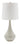 House of Troy Scatchard 22.5" Stoneware Table Lamp in Gray Gloss GS180-GG