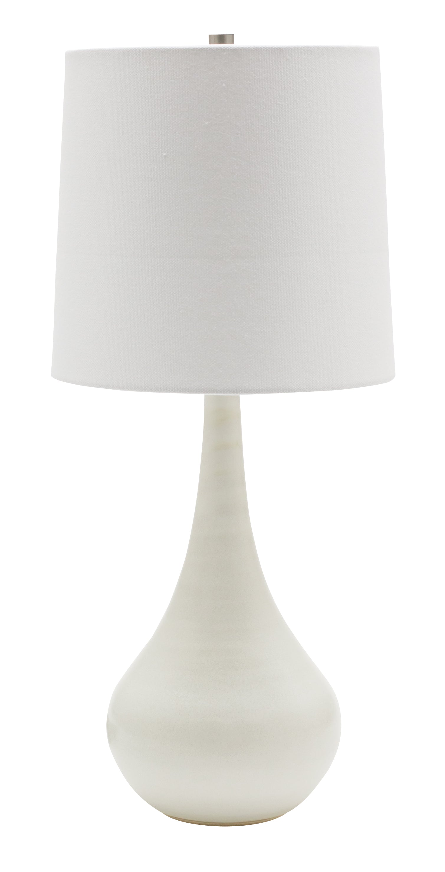 House of Troy Scatchard 22.5" Stoneware Table Lamp in White Matte GS180-WM