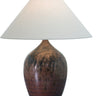 House of Troy Scatchard 27" Stoneware Table Lamps in Decorated Red