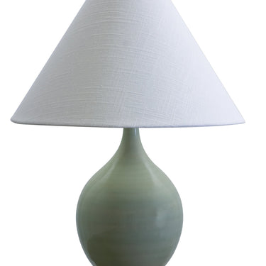 Celadon Scatchard 19" Stoneware Accent Lamp – House of Troy studio photo