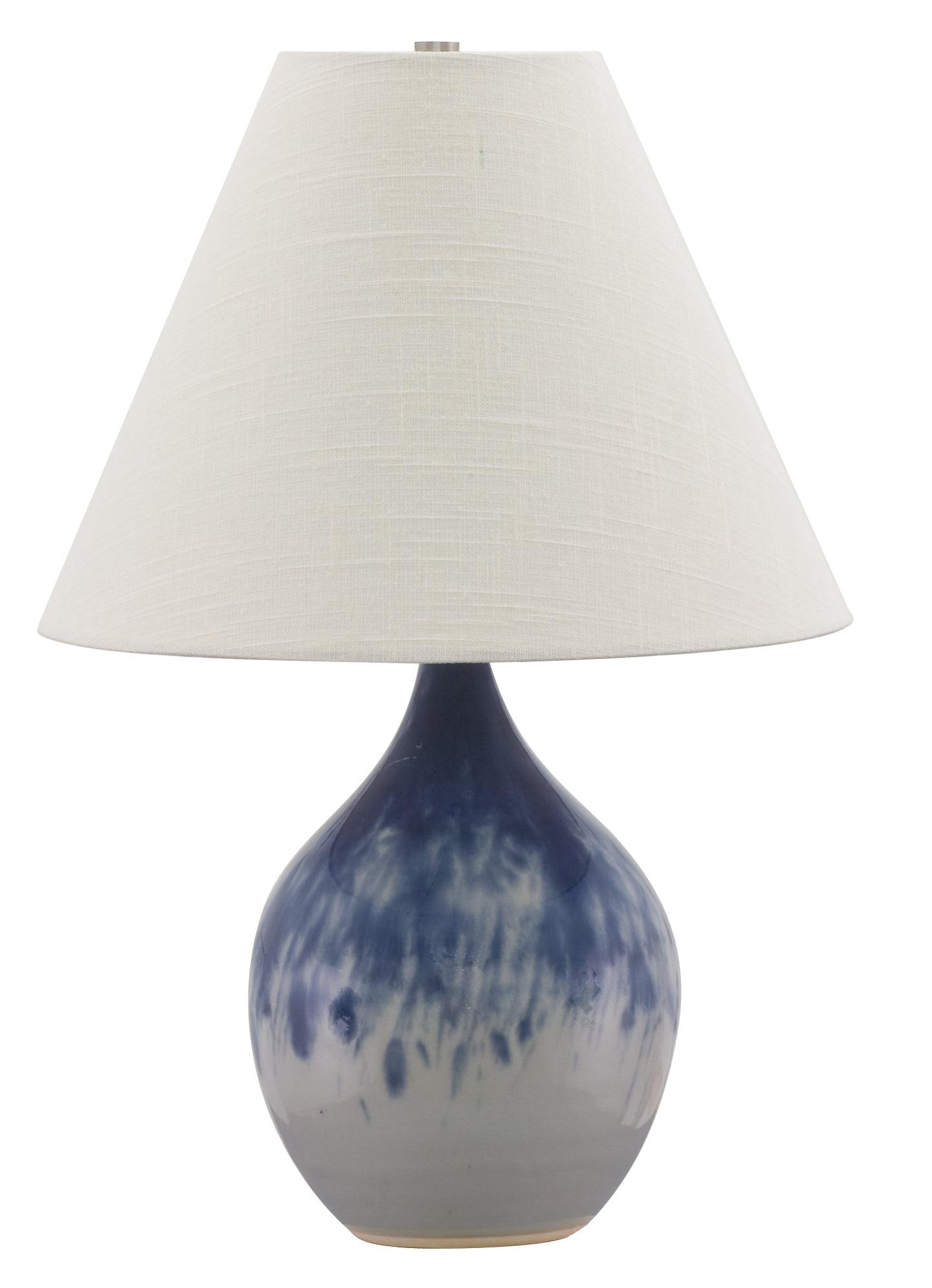 House of Troy Scatchard 19" Stoneware Accent Lamp in Decorated Gray GS200-DG