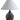 House of Troy Scatchard 19" Stoneware Accent Lamp in Decorated Red