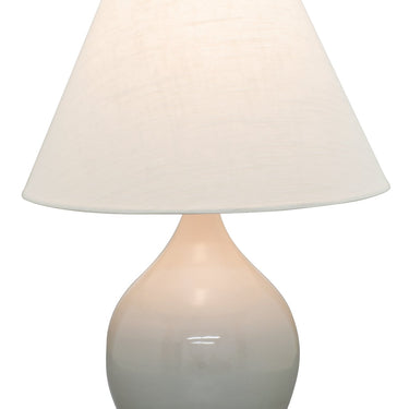 Gray Gloss Scatchard 19" Stoneware Accent Lamp – House of Troy studio photo