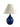 House of Troy Scatchard 19" Stoneware Accent Lamp in Imperial Blue GS200-IMB