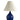 Imperial Blue Scatchard 19" Stoneware Accent Lamp – House of Troy studio photo