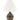 House of Troy Scatchard 19" Stoneware Accent Lamp in Scored Brown Gloss