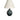 House of Troy Scatchard 19" Stoneware Accent Lamp in Slate