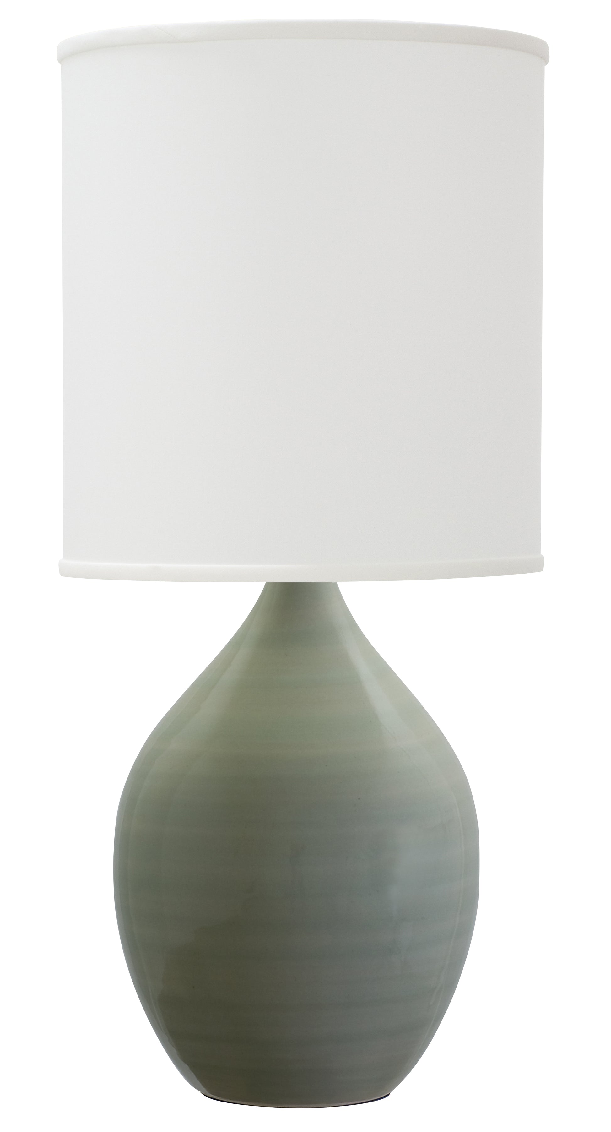 House of Troy Scatchard 20.5" Stoneware Table Lamp in Celadon GS201-CG