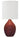 House of Troy Scatchard 20.5" Stoneware Table Lamp in Copper Red GS201-CR