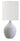 House of Troy Scatchard 20.5" Stoneware Table Lamp in White Matte GS201-WM