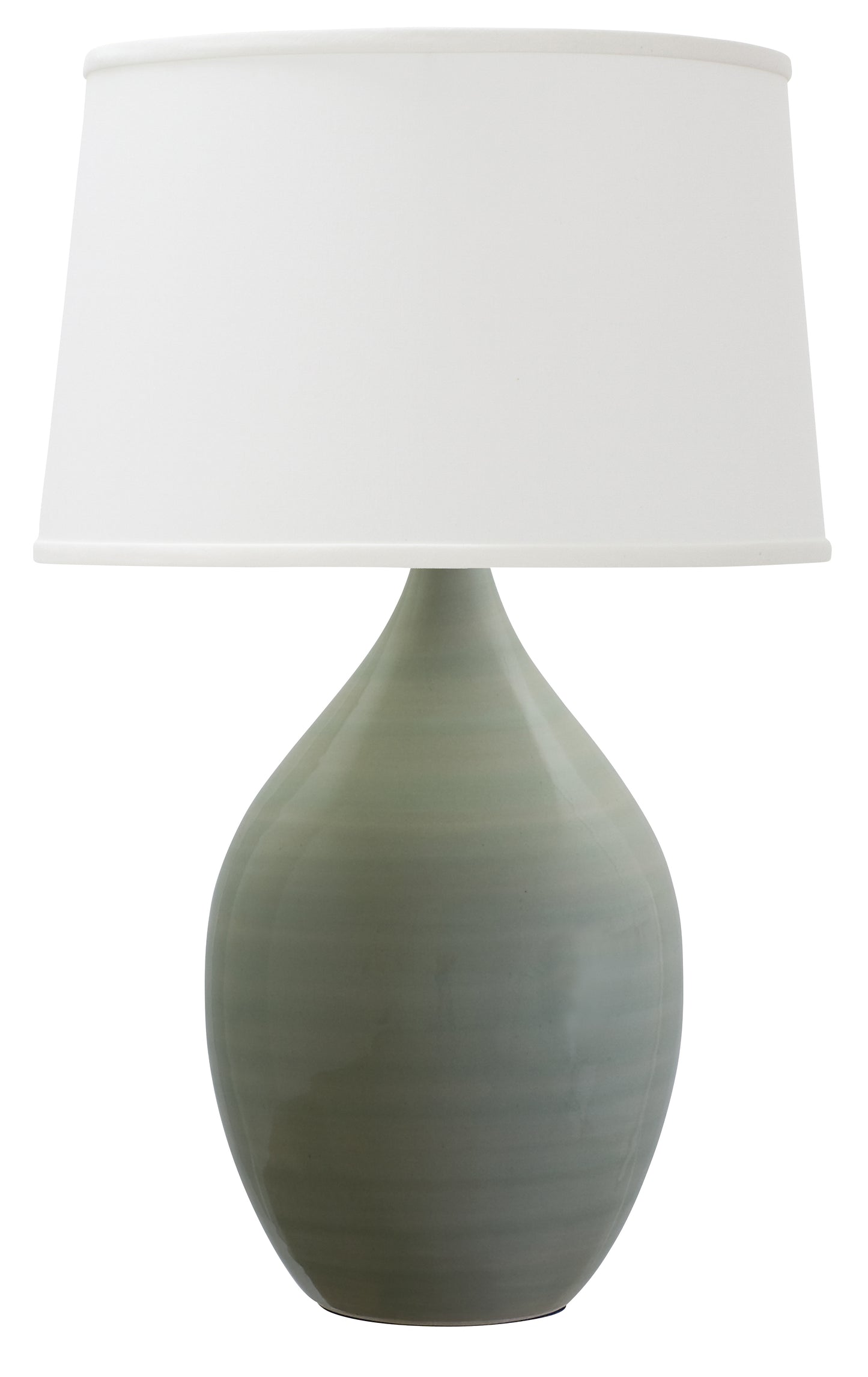 House of Troy Scatchard 18.5" Stoneware Table Lamp in Celadon GS202-CG