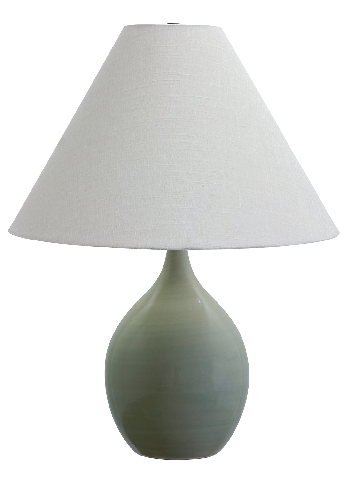 House of Troy Scatchard 22.5" Stoneware Table Lamp in Celadon GS300-CG