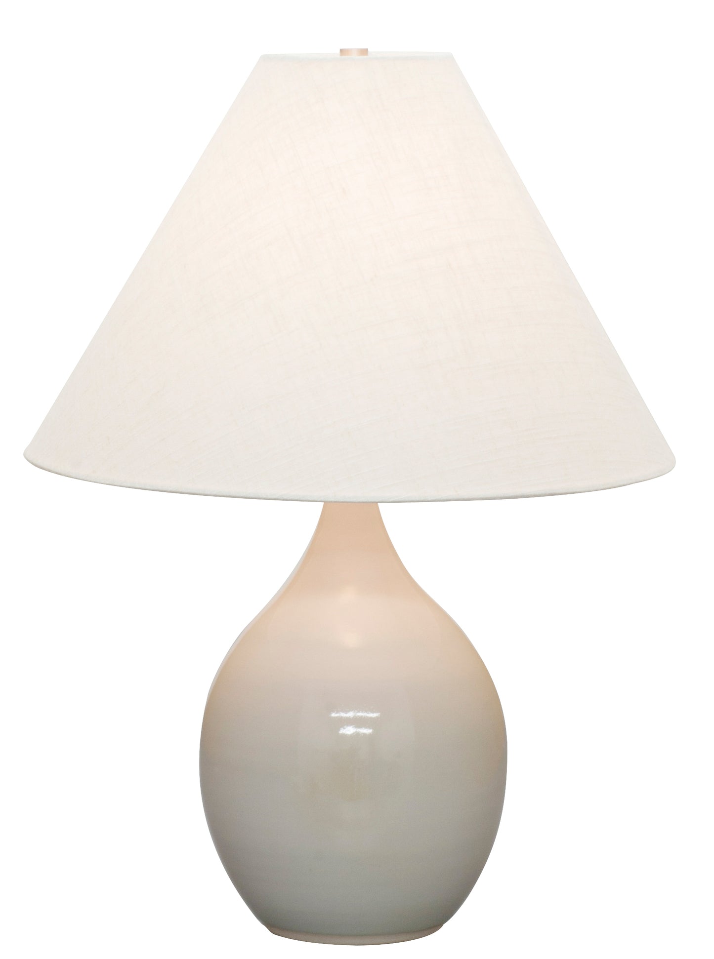 House of Troy Scatchard 22.5" Stoneware Table Lamp in Gray Gloss GS300-GG