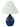 House of Troy Scatchard 22.5" Stoneware Table Lamp in Midnight Blue GS300-MID