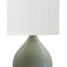 House of Troy Scatchard 24" Stoneware Table Lamps in Celadon