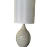 House of Troy Scatchard 24" Stoneware Table Lamps in Natural Spiral