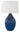 House of Troy Scatchard 21" Stoneware Table Lamp in Midnight Blue GS302-MID