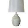 House of Troy Scatchard 21" Stoneware Table Lamps in Pearl Blue