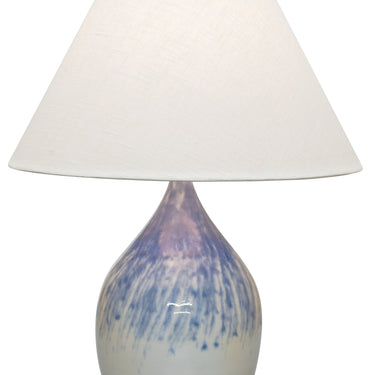 Decorated Gray Scatchard 28" Stoneware Table Lamp – House of Troy studio photo