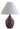 Decorated Red Scatchard 28" Stoneware Table Lamp – House of Troy studio photo