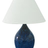 House of Troy Scatchard 28" Stoneware Table Lamps in Midnight Blue