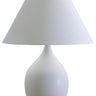 House of Troy Scatchard 28" Stoneware Table Lamps in White Matte