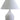 White Matte Scatchard 28" Stoneware Table Lamp – House of Troy studio photo