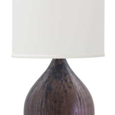 House of Troy Scatchard 30" Stoneware Table Lamps in Decorated Red