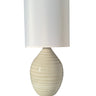 House of Troy Scatchard 30" Stoneware Table Lamps in Natural Spiral