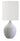 House of Troy Scatchard 30" Stoneware Table Lamp in White Matte GS401-WM