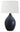 House of Troy Scatchard 24.5" Stoneware Table Lamp in Black Matte GS402-BM