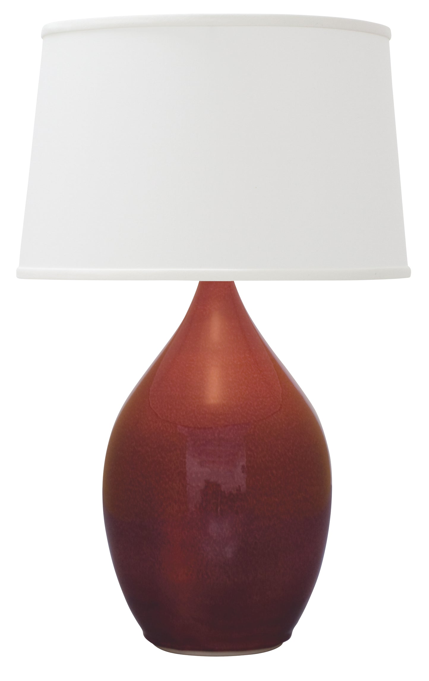 House of Troy Scatchard 24.5" Stoneware Table Lamp in Copper Red GS402-CR