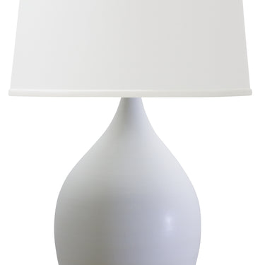 House of Troy Scatchard 24.5" Stoneware Table Lamps in White Matte