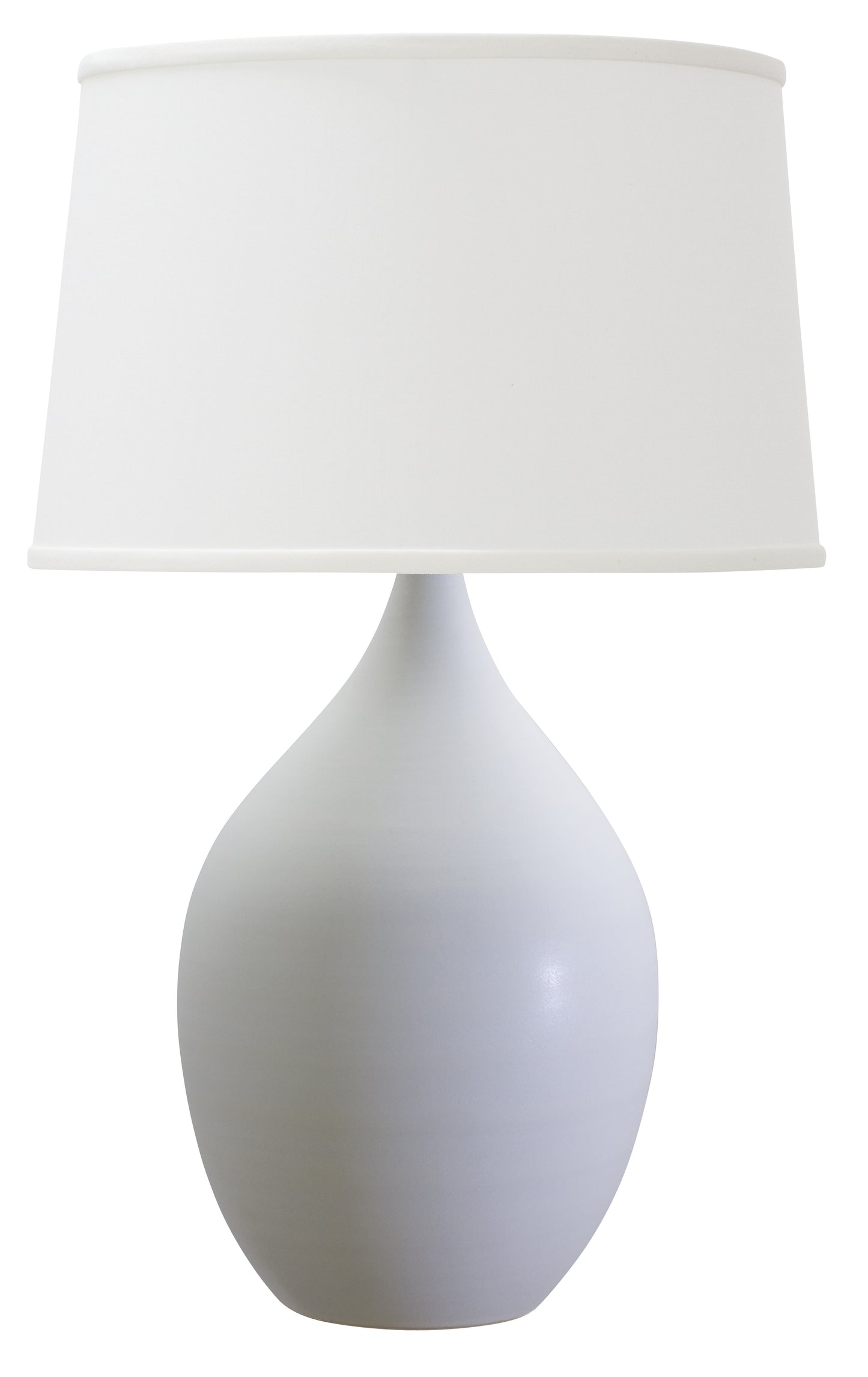 House of Troy Scatchard 24.5" Stoneware Table Lamp in White Matte GS402-WM