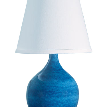 House of Troy Scatchard 13.5" Mini Accent Lamp in Blue Gloss