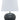 House of Troy Scatchard 17" Stoneware Table Lamps in Black Matte