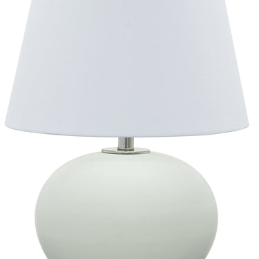 House of Troy Scatchard 22" Stoneware Table Lamps in White Matte