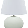 House of Troy Scatchard 22" Stoneware Table Lamps in White Matte