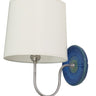 House of Troy Scatchard Wall Swings in Blue Gloss