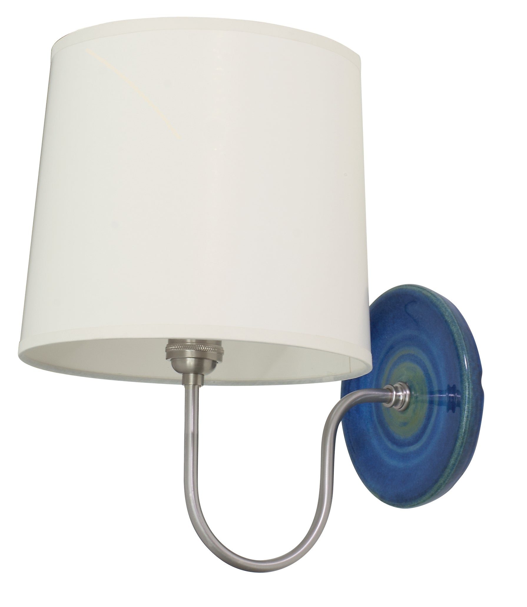 House of Troy Scatchard Wall Lamp in Blue Gloss GS725-BG