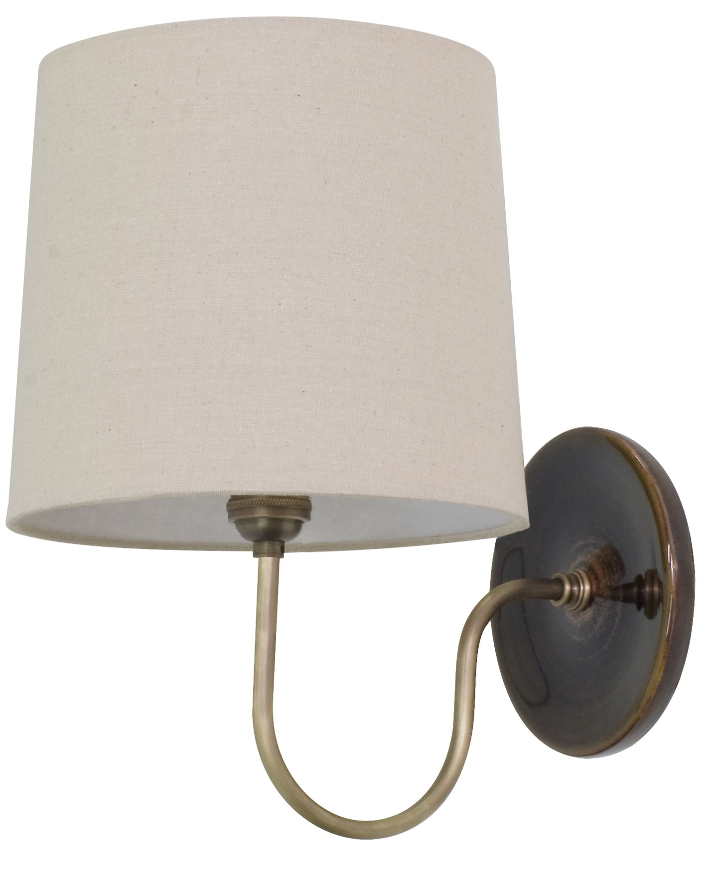 House of Troy Scatchard Wall Lamp in Brown Gloss GS725-BR