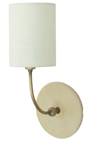 House of Troy Scatchard Wall Lamp in AB & Oatmeal GS775-ABOT