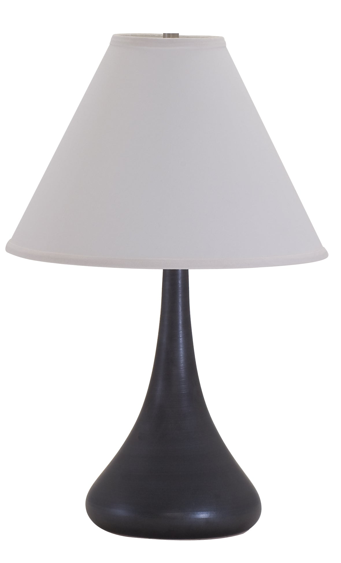 House of Troy Scatchard 23" Stoneware Table Lamp in Black Matte GS800-BM
