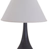 Black Matte Scatchard 23" Stoneware Table Lamp – House of Troy studio photo