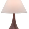 House of Troy Scatchard 23" Stoneware Table Lamps in Iron Red