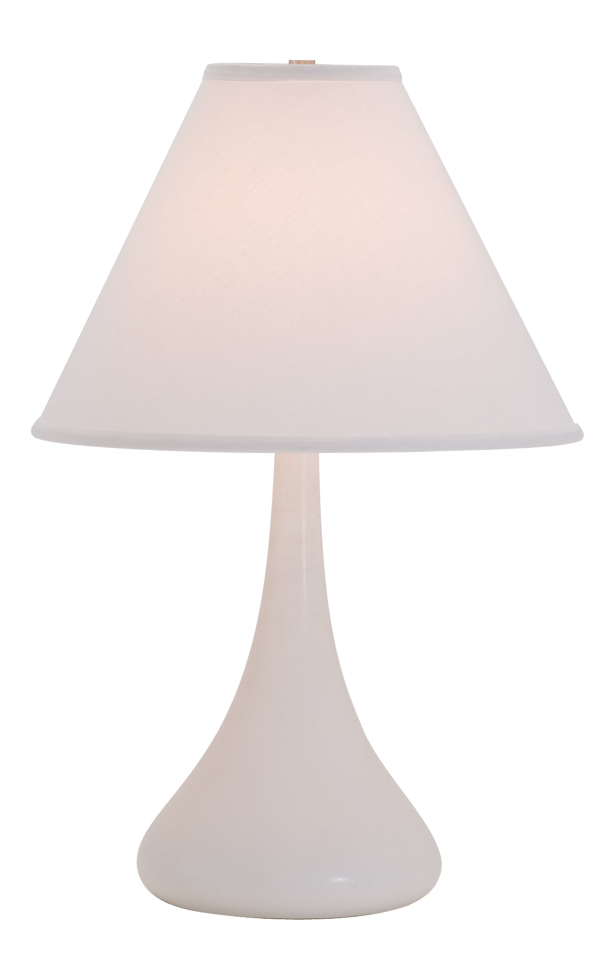 House of Troy Scatchard 23" Stoneware Table Lamp in White Matte GS800-WM