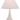 White Matte Scatchard 23" Stoneware Table Lamp – House of Troy studio photo